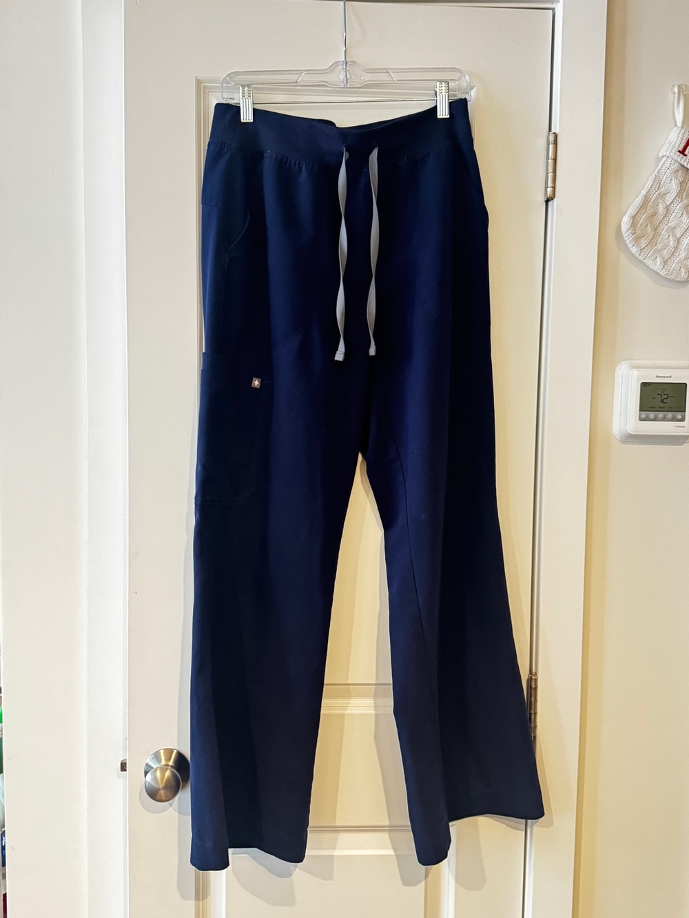 Figs Navy Blue Scrub Pants - Medium